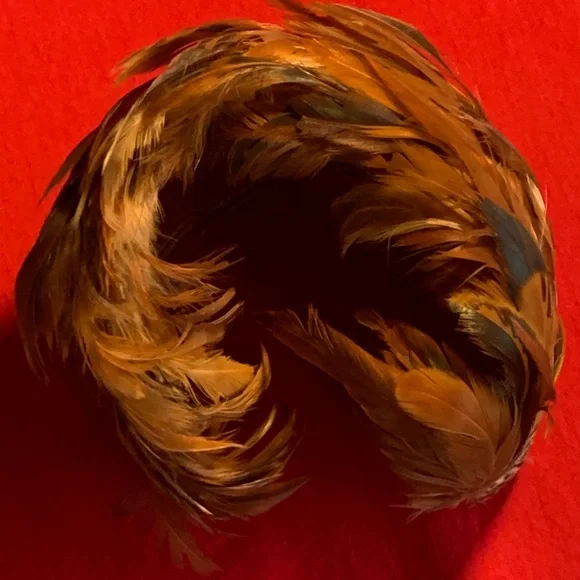 Vintage Feather Hat/Headband - Picture 7 of 8